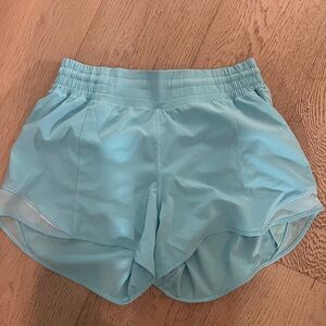 Lululemon Women's Light Blue Athletic Short